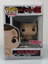 Funko POP! Movies Die Hard John McClane Shirtless #672 Target Exclusive DAMAGED