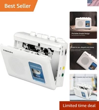 Multifunctional Cassette Player Tape Recorder with Stereo Speaker & Headphone