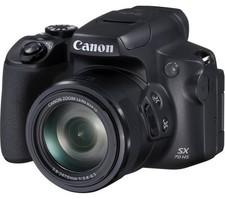 Canon PowerShot SX70 HS 20.3MP 65x Zoom 4K Wi-Fi Bridge Digital Camera Black