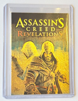 Assassin's Creed Gold Plated Edition Artist Signed Revelations Trading Card 1/1