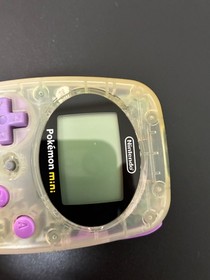 Nintendo Pokemon Mini Console MIN-001 Smoochum PURPLE USA Version Tested w/Game