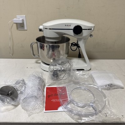 Instant Stand Mixer Pro   600W, 10-Speed, 7.4 Qt Bowl, Digital Timer, White
