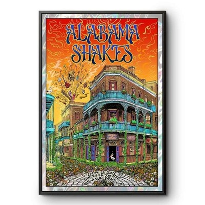 Alabama Shakes New Orleans Saenger Theatre Concert Poster Unframed 24x36