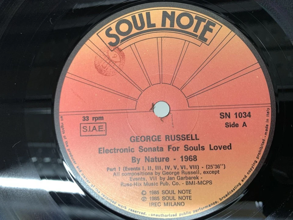 George Russell Electronis Sonata for souls Loved by Nature - 1968 Italian Ed... - Image 2 of 2