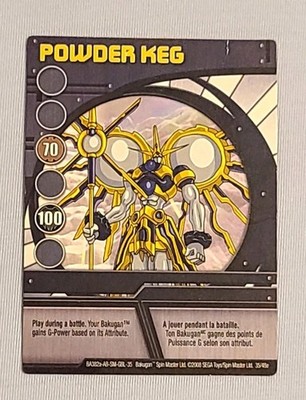 Bakugan Ability Card - Powder Keg 35/48e