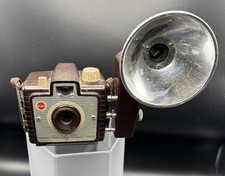 Vintage Kodak Brownie Holiday Flash Camera 1950s Bakelite Untested