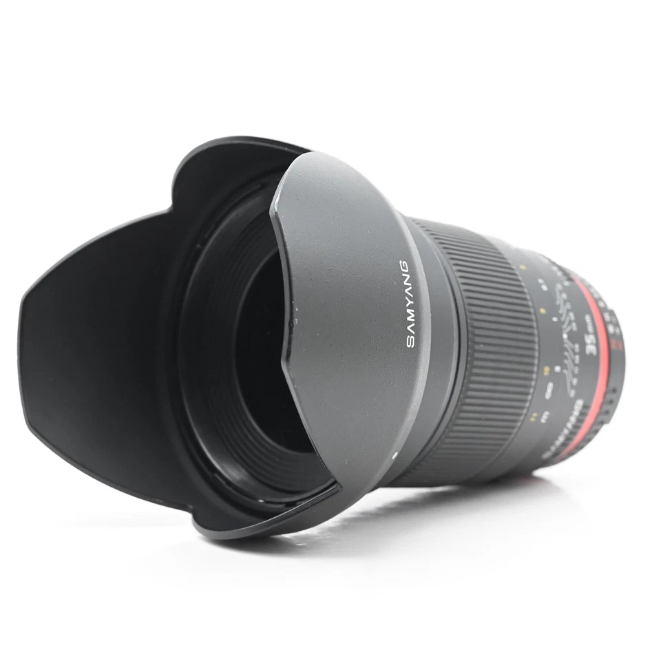 Samyang 35mm f1.4 AS UMC Lens (manual focus) Nikon #251 - Image 2 of 4