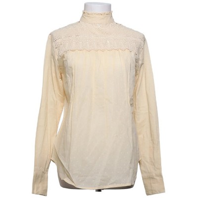 Sisters Point, Bluse, Größe: XS, IDEL-SH, Beige, Baumwolle, Gepunktet #Bwl