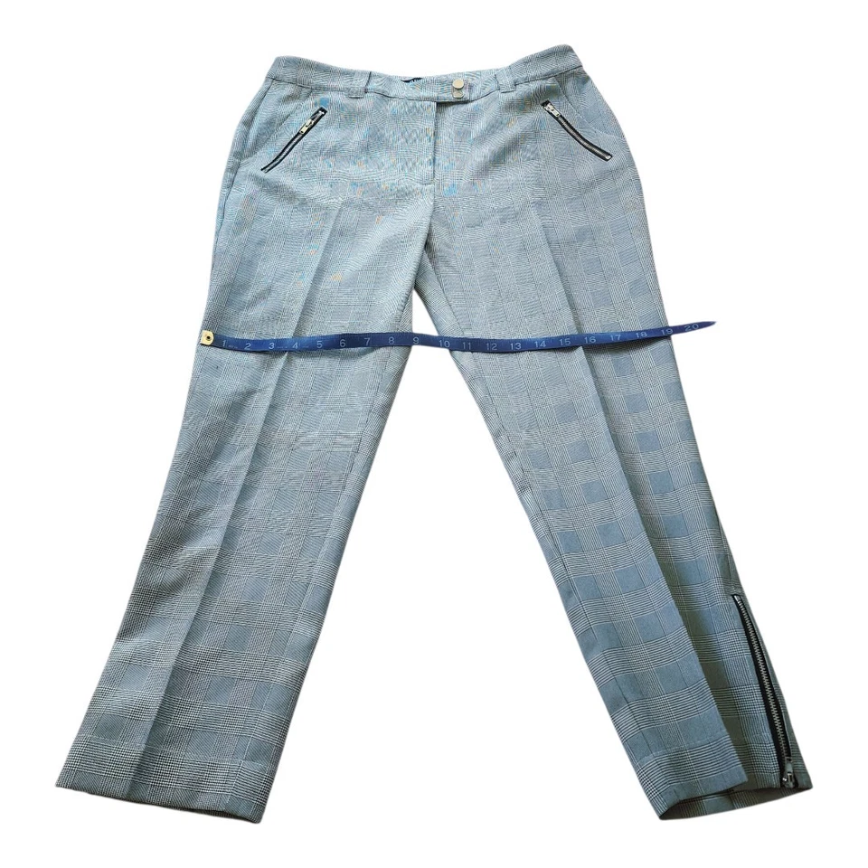 Guess Los Angeles Mujer Cuadros Gris Negocios Informal Talla 4 Y2k Retro  Foto 4 de 4