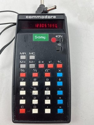Vintage Commodore Model 4109 Electronic Calculator Rare