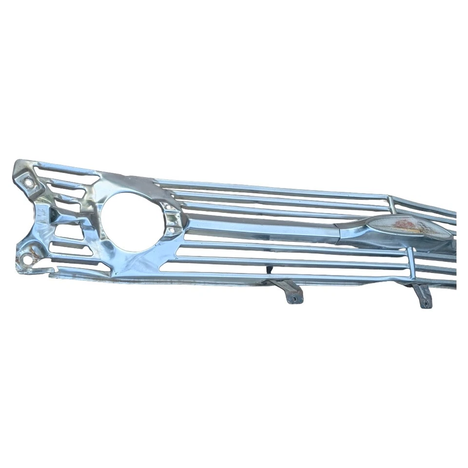 1960 Chevy Impala El Camino Grille Molding Grill Brackets Emblem Belair Trim OEM - Image 2 of 4