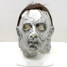 Latex Scary Cosplay Horror Costume Pull on Full head Mike Michael Myers Mask