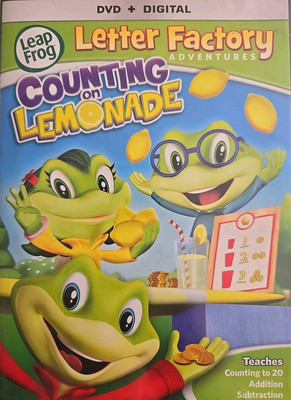 Leapfrog Letter Factory Adventures: Counting on (DVD, 2014