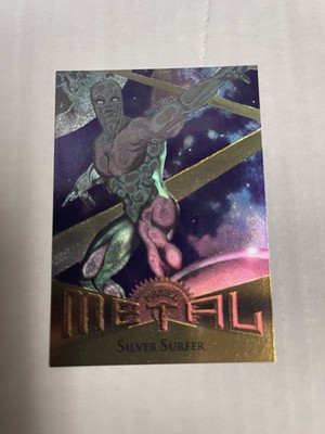 Silver Surfer (#18) | 1995 Fleer Metal Marvel 