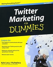 TWITTER MARKETING FOR DUMMIES By Kyle Lacy *Excellent Condition*