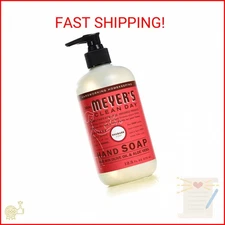 MRS. MEYER'S CLEAN DAY Hand Soap, Made with Essential Oils, Biodegradable Formul
