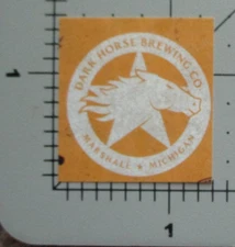 DARK HORSE BREWING Michigan plead the 5th  STICKER decal craft beer brewery