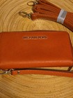 Michael Kors Orange Leather Wristlet NEW — photo 2