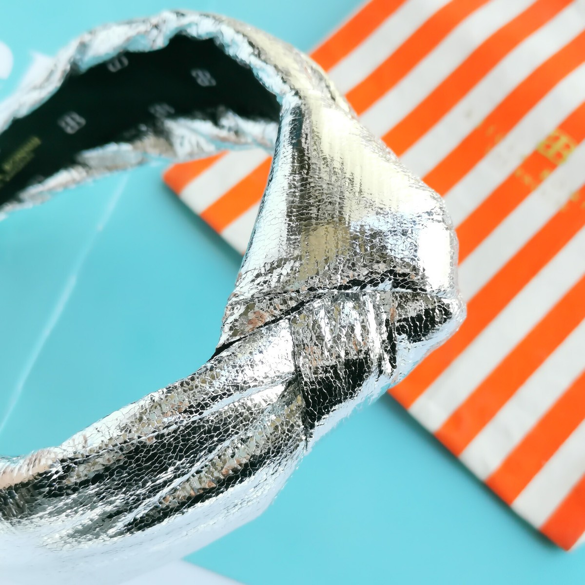 Alicia Bonnie Precious Silver Metals Collection Headband HB-104_b040d1d8-f3c6-4db0-8a55  main image 3