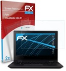 atFoliX 2x Screen Protector voor Acer TravelMate Spin B1 duidelijk