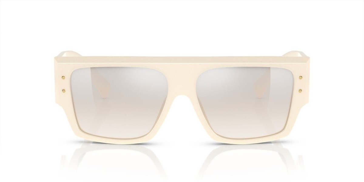 Dolce & Gabbana DG 4459 Ivory/Yellow Silver Mirrored (3427/J6