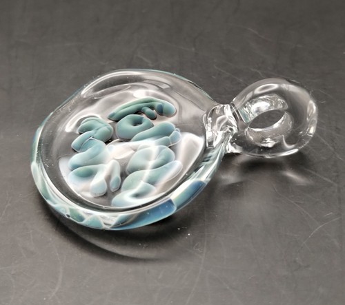 "Follow Me" Glass Pendant - (Subconscious Design) Handmade in USA - Picture 3 of 6