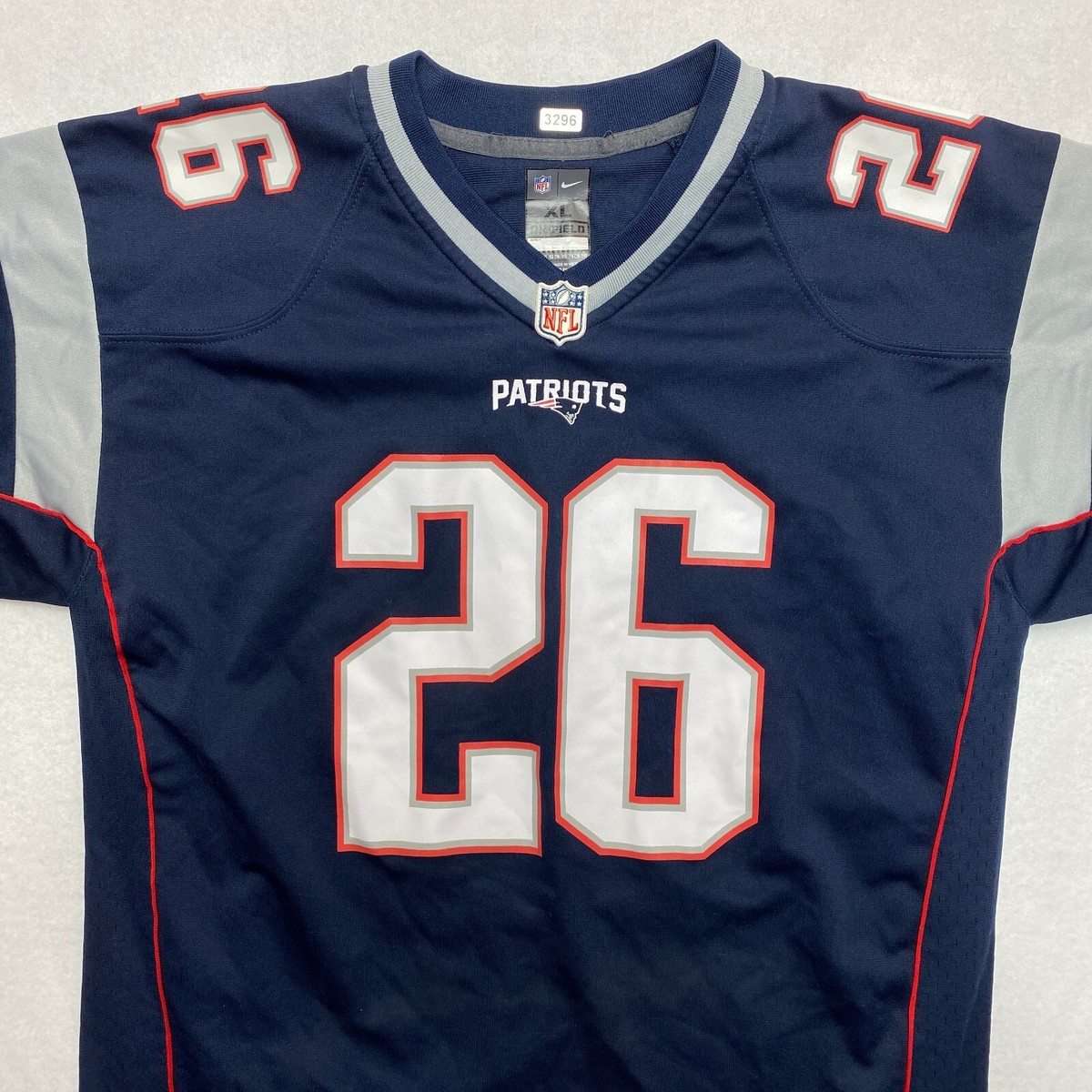 XL NIKE×NFL New England Patriots ジャージ 紺 L NIKE×NFL New England Patriots ジャージ 紺 ユニフォーム