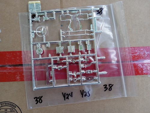 Schönes Auto Chromteile nur Maßstab 1/24/25 (nur Teile) Paket #38 + Paket #42