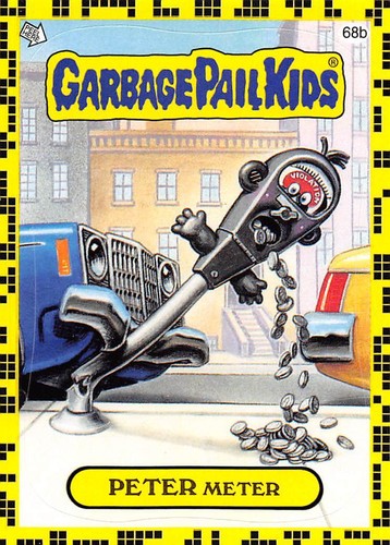 GARBAGE PAIL KIDS 2011 FLASHBACK SERIES 2 PICK-A-CARD YELLOW BASE STICKERS TOPPS - Picture 272 of 321