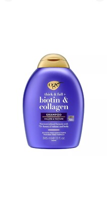 OGX Thick & Full + Biotin & Collagen Extra Strength Volumizing Shampoo 13.oz