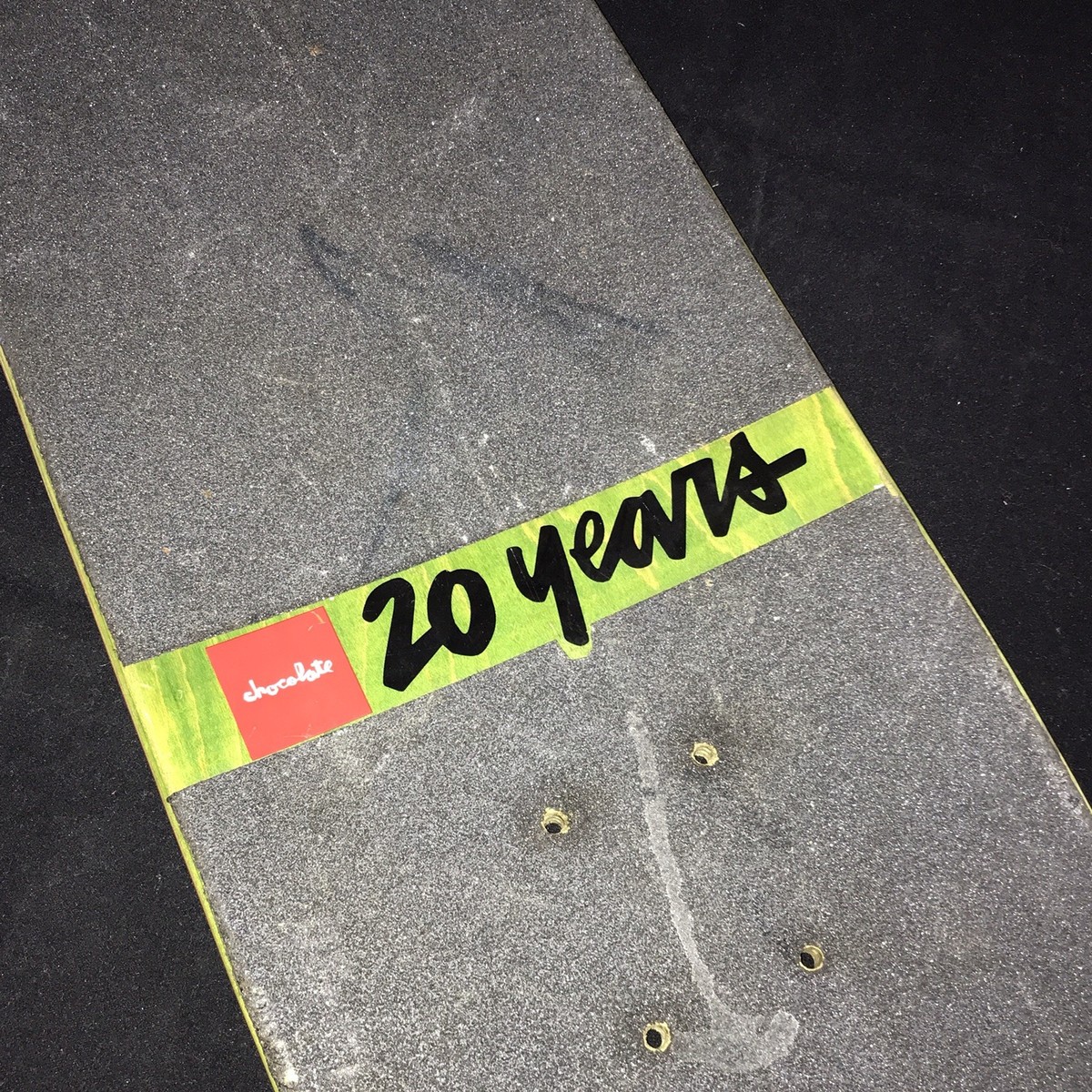 20th Anniversary Chris Roberts La Crob Chocolate Skateboard Deck