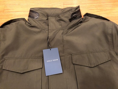 NWT Cole Haan Mens Field Parka Rain 