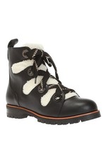 Jimmy Choo Bei Flat Ysh Black / Latte Women's Boots -MSRP 1,350.0- EU 35 / US 5