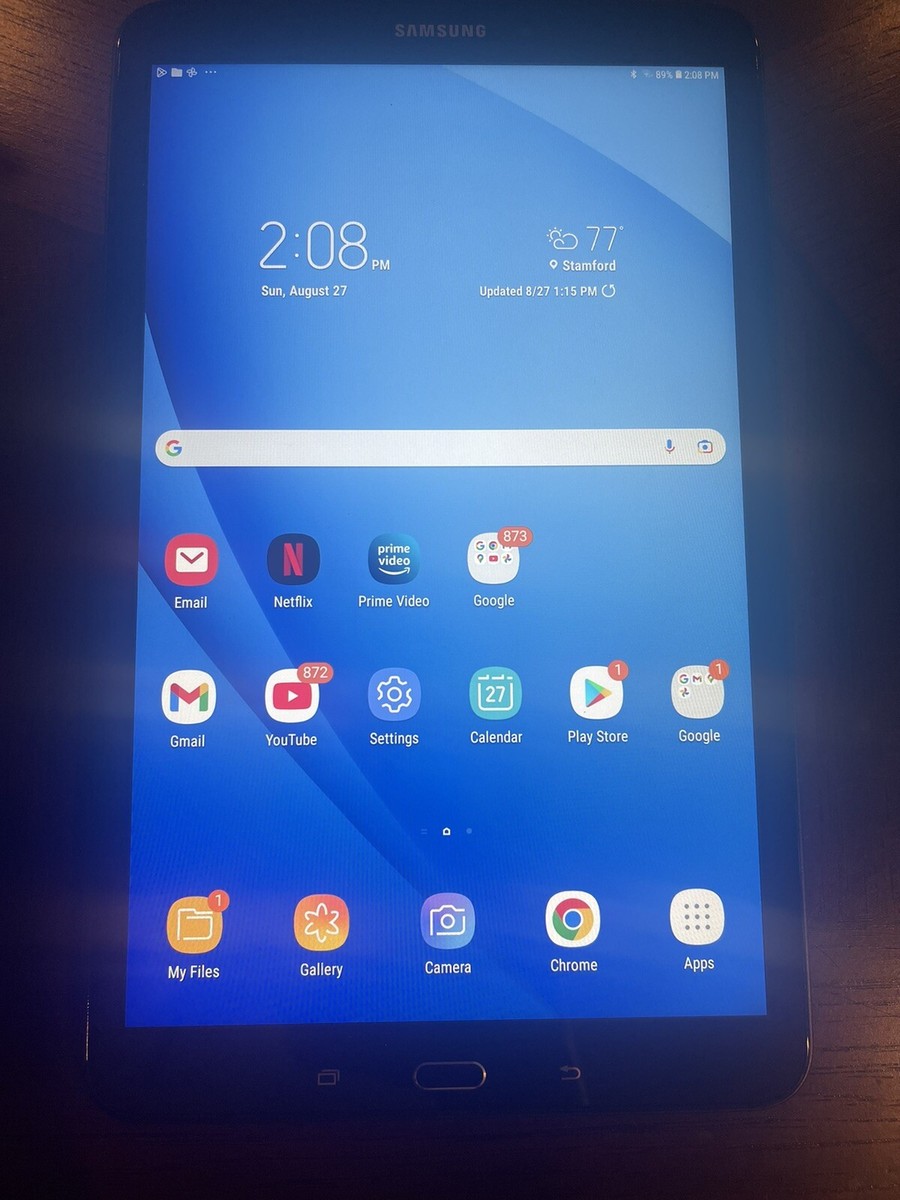 Samsung Galaxy Tab A 10.1 16GB SM-T580 Black Tablet Pre-Owned