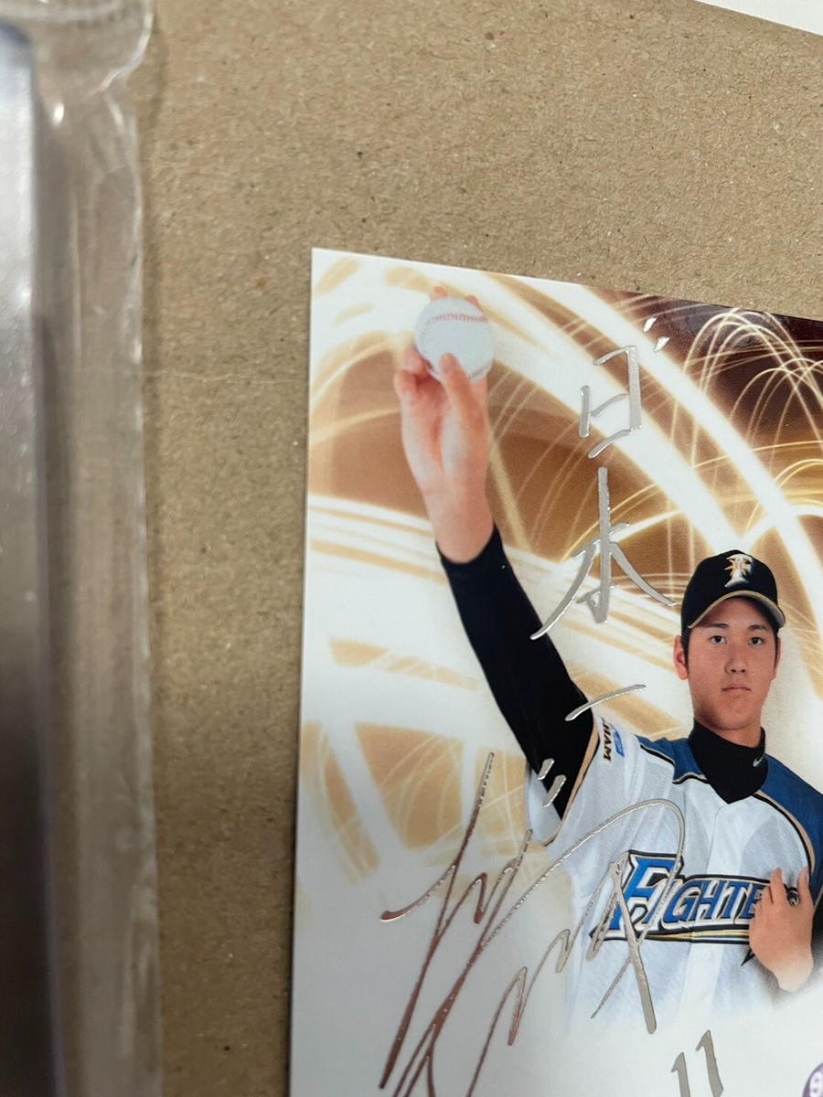 SHOHEI OHTANI 大谷翔平 2013 BBM ROOKIE CARD SILVER PRINTED SHOHEI OHTANI 大谷翔平 2013 BBM ROOKIE CARD SILVER PRINTED