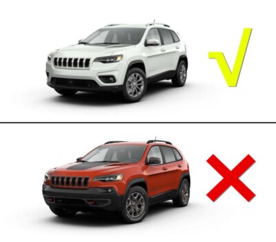 Jeep Cherokee バンパー 前後 クローム 2個セット For 2019-2021 Jeep Cherokee ABS Chrome Front Bumper Air Inlet Vent