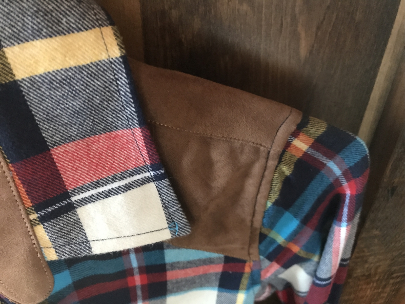 Rock And Roll Cowgirl Plaid Top, XS - image 3