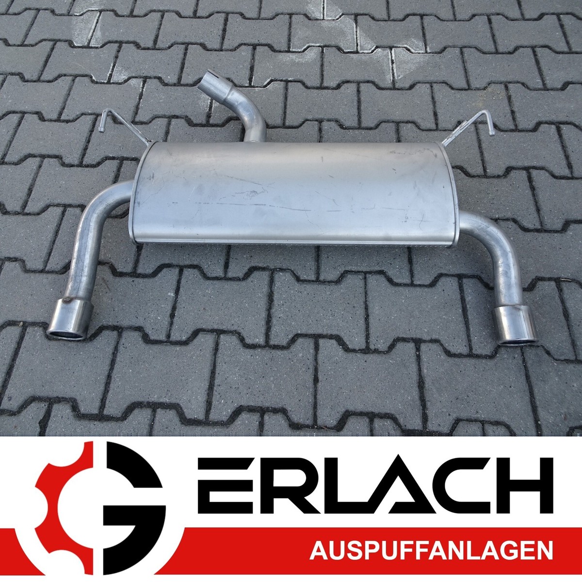 Endschalldämpfer für Ford Kuga II 1.5 1.6 EcoBoost Auspuff 6559 | eBay