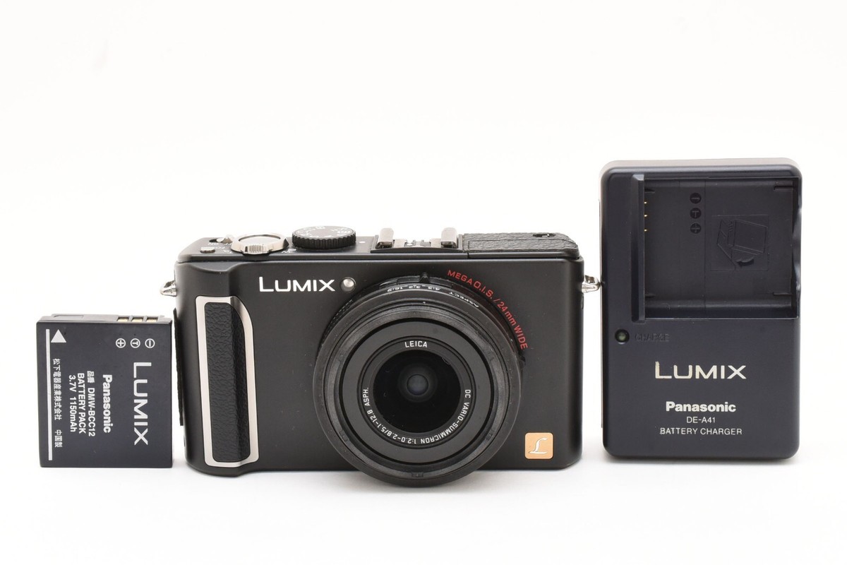 Exc+5] Panasonic LUMIX DMC-LX3 Digital Camera Leica Lens