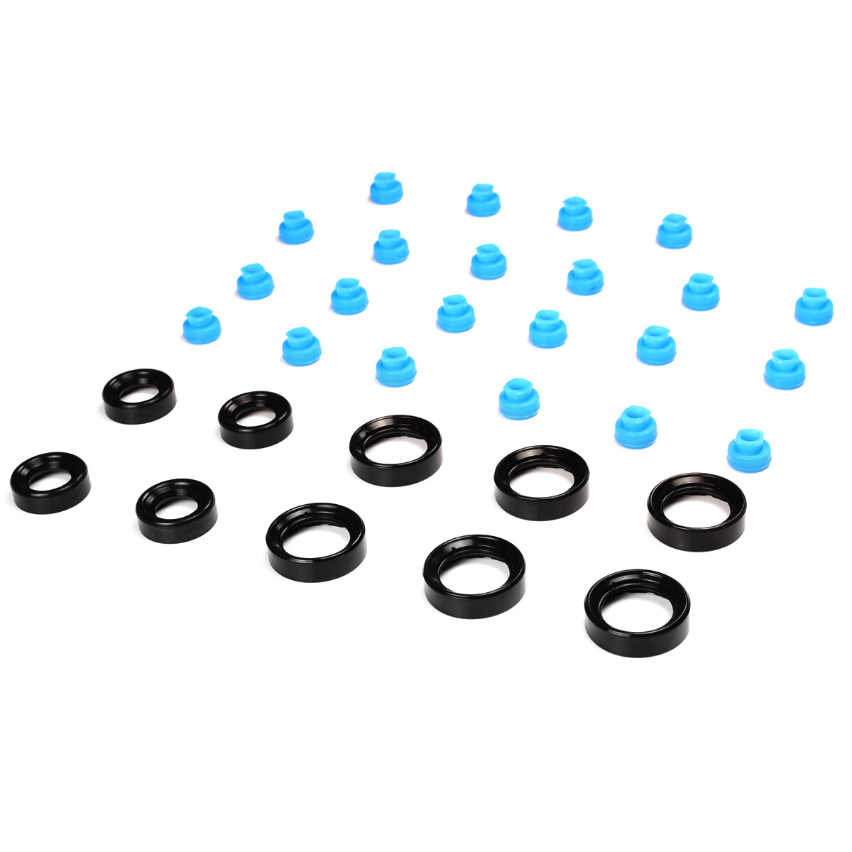 VS50722 Valve Cover Gasket Valve Cover Gasket Set For 2011-2017 Ford/Lincoln 3.5L & 3.7L V6 DOHC (Non-Turbo) - Includes Spark Plug Tube Seals Seat Covers For Lincoln MKT - Foto 3