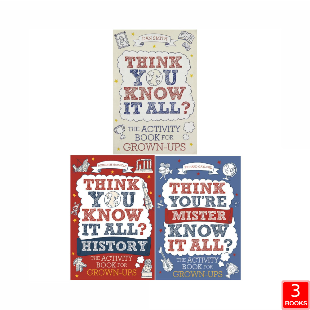 Richard Gaylord Unisex Think You Know It All? & Think You're Mister Know-It-All? 3 Books Collection Set - Non Fiction - Paperback - Image 3
