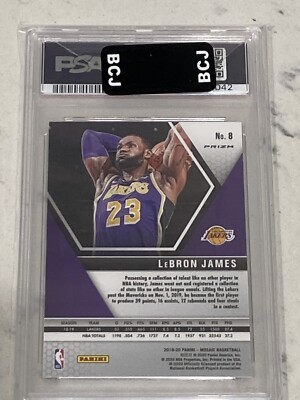 シングルカード NIKE - 2019 PANINI MOSAIC LeBRON JAMES PSA10 2019 Panini Mosaic #7 LeBron James will to win PSA 10 #S2310