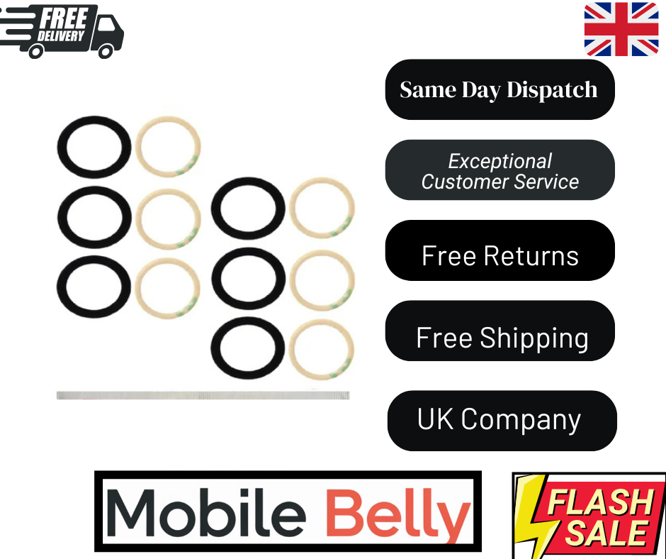 For Samsung Galaxy S22+ Plus S906 Camera Lens with ADhesive-UK