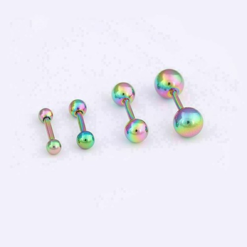 Stainless Piercing Helix Barbell New Stud Bar Tragus Cartilage Ear SteelEarring - Picture 17 of 17