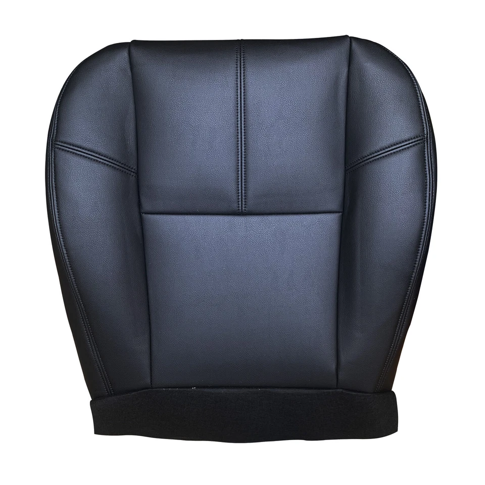 Fit 07-14 Chevrolet Silverado 1500 2500 Driver Passenger black Seat cover4pieces Foto 4 de 4