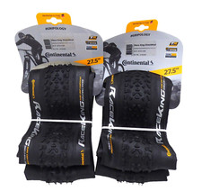 Continental Race King Tire - 27.5 X 2.2 Tubeless Folding Black 330tpi Pair Continental Race King Tire - 27.5 X 2.2 Tubeless Folding Black 330tpi Pair
