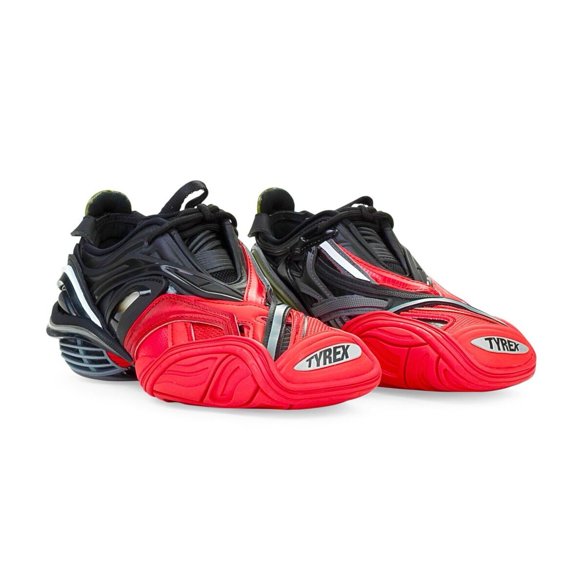 Balenciaga TYREX Technical Sneakers Black Red MSRP $1000 Sz Balenciaga TYREX Technical Sneakers Black Red MSRP $1000 Sz