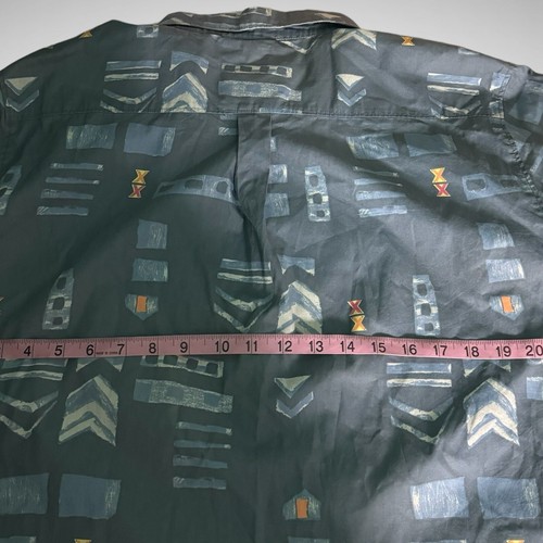 QuickSilver Button Down shirt Mens Large Short Sleeve Brand New With Tags Blue - Picture 4 of 7