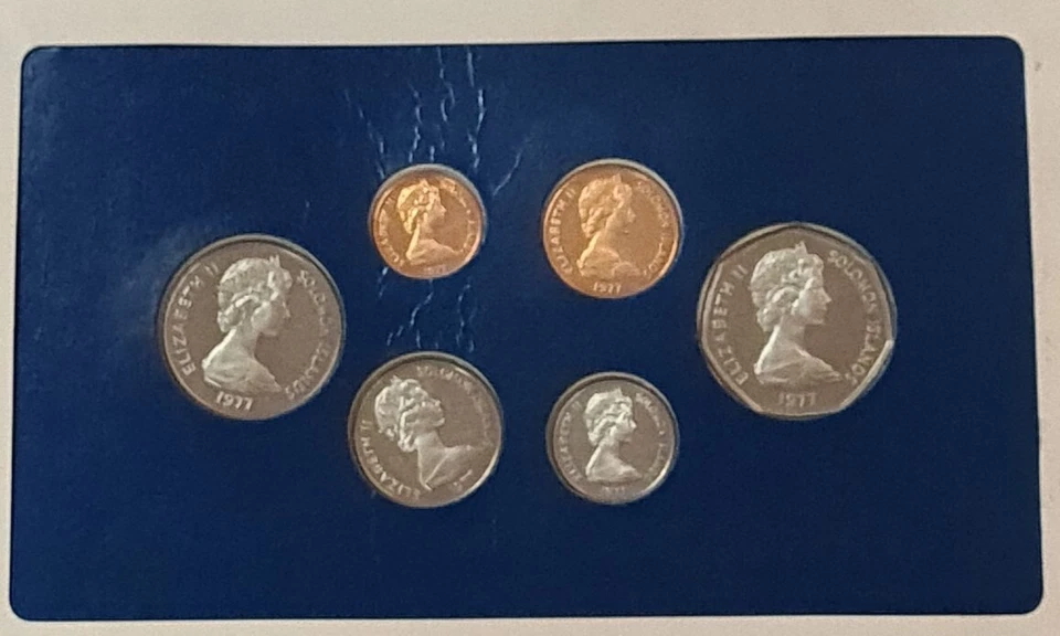 1977 Solomon Islands First National Coinage Proof Set FDC - Limited Edition. - Image 4 of 4