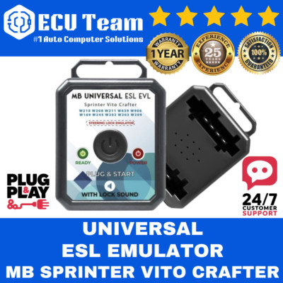 Mercedes MB Sprinter Vito VW Crafter Universal ESL ELV Steering Lock Emulator